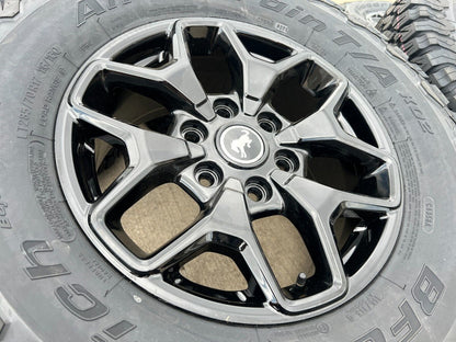 17" Ford Bronco wheels rims BFG SASQUATCH Ranger 95229 10387 tires 2024 2025 NEW