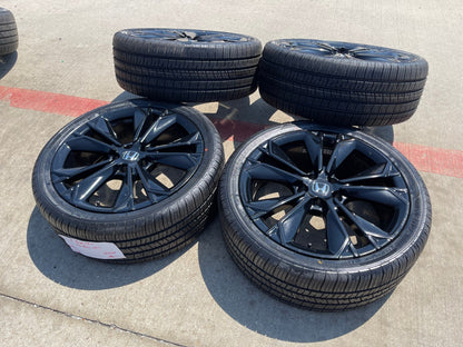 19" Honda Accord Civic CR-V Touring OEM wheels rims HR-V 60312 black