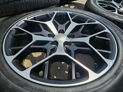 21" Jeep Grand Cherokee L OEM wheels rims 9291 Durango tires CONTINENTAL