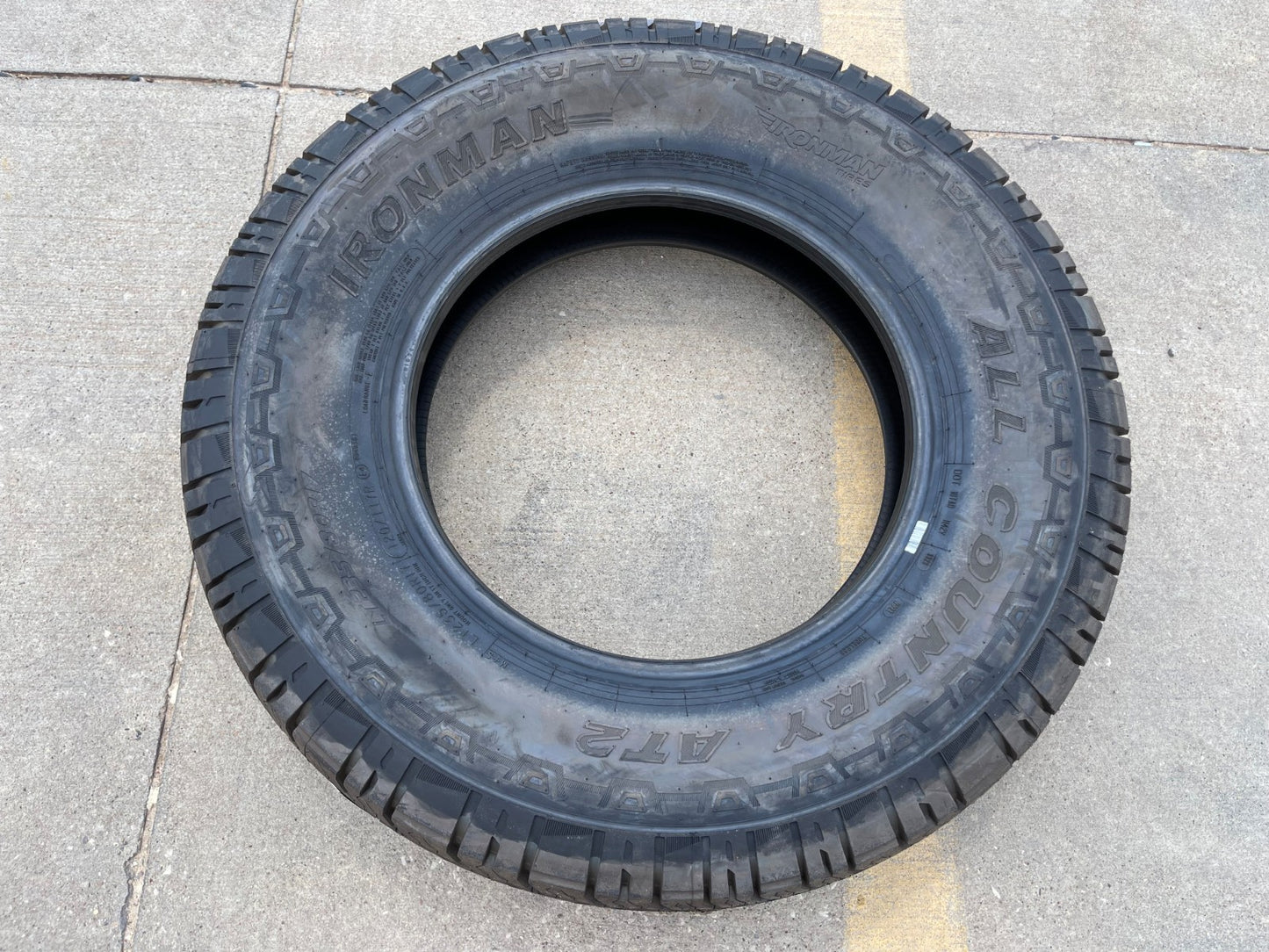 (1) 245/75/17 Ironman All Country A/T2 tire 245/75R17 M+S 120R LT 10 ply LRE NEW