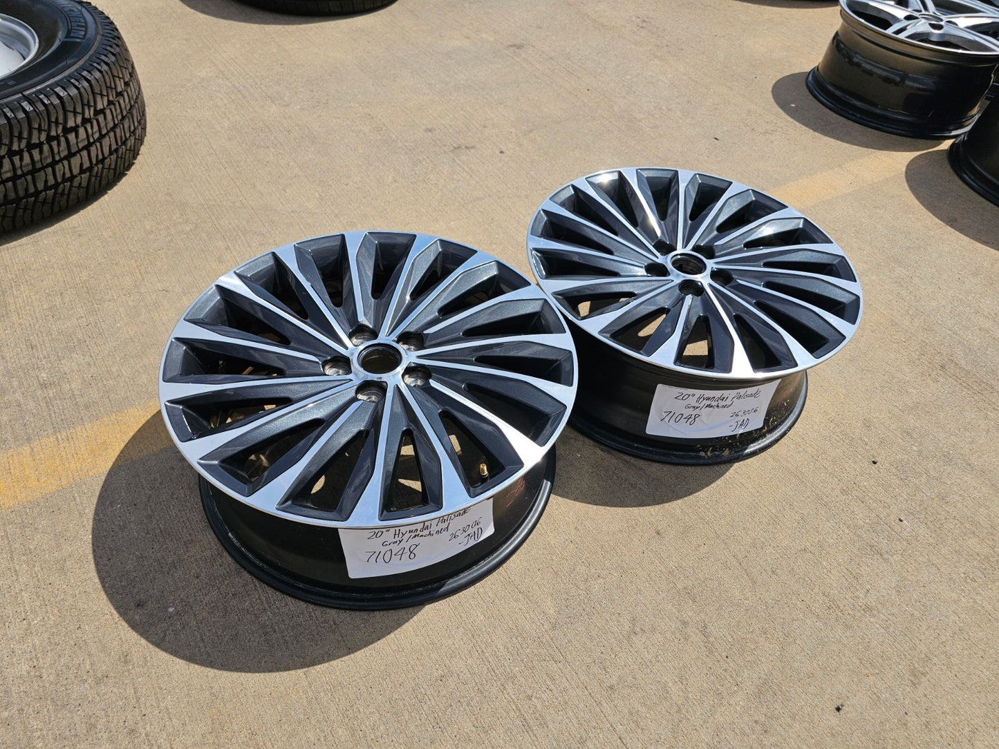 20" Hyundai Palisade Calligraphy OEM 71048 wheel rim 2023 2024 2025 2026 2027
