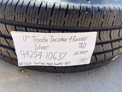 17" Toyota Tacoma 4Runner TRD OEM 10637 94254 wheels rims SET TOYO NEW
