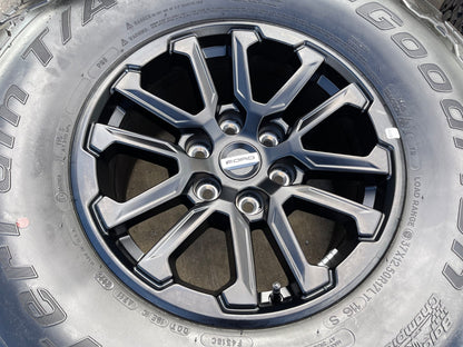 17" Ford F-150 Raptor OEM 10611 rims wheels Bronco SET 2026 2027 BFG 35" NEW