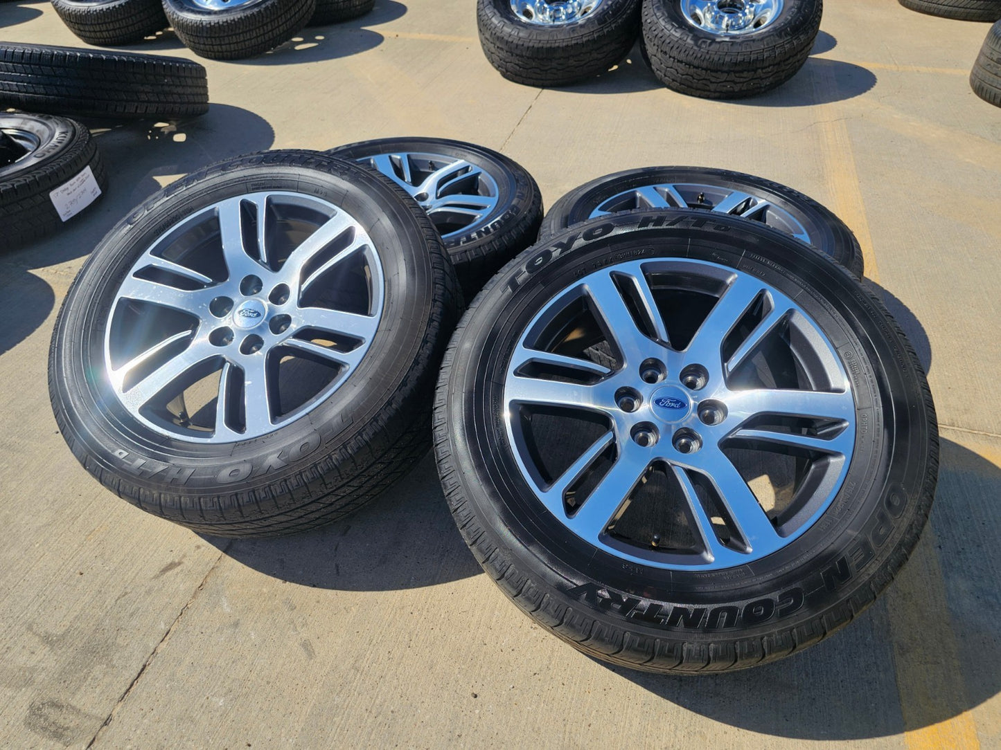 20" Ford Expedition F-150 OEM rims wheels 10441 95362 SET Limited TOYO