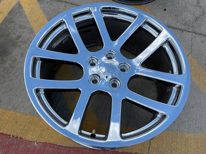 (1) 22" 22x10 Dodge Ram 1500 SRT-10 OEM Replica 2223 wheel rim chrome SPARE