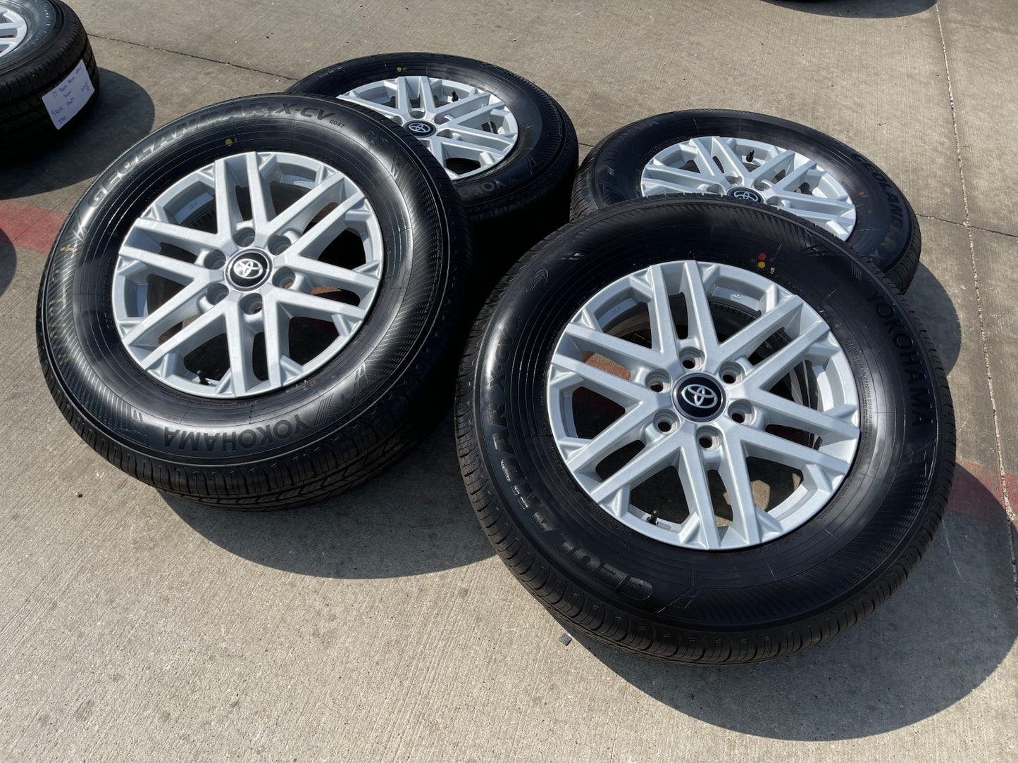 18" Toyota Tundra Sequoia TRD OEM 75281 wheels rims LX600 2025 2026 2027 NEW