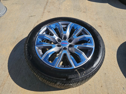 22" GMC Yukon Chevy Tahoe Escalade OEM chrome 95513 14134 wheel rim tire spare