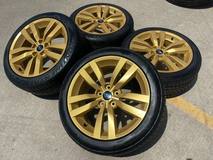 18" Subaru Outback Legacy Forester OEM wheels rims 68801 tires NEW