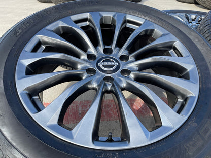 22" Infiniti QX80 QX56 Nissan Titan OEM wheels rims 62799 73770 tires