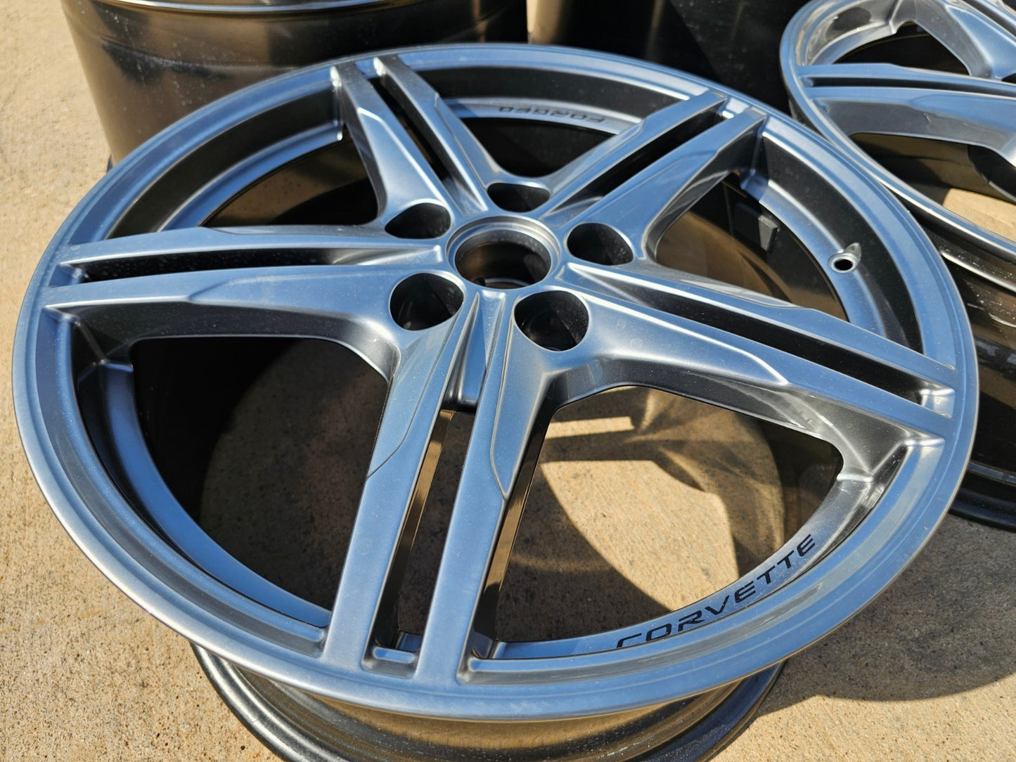 19" + 20" Chevy Corvette Z06 C8 OEM FORGED 94027 94028 wheels rims 2024 2026 NEW