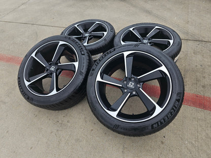 20x8.5 QUBO wheels rims Q3 Q5 A7 A8 NEW MICHELIN
