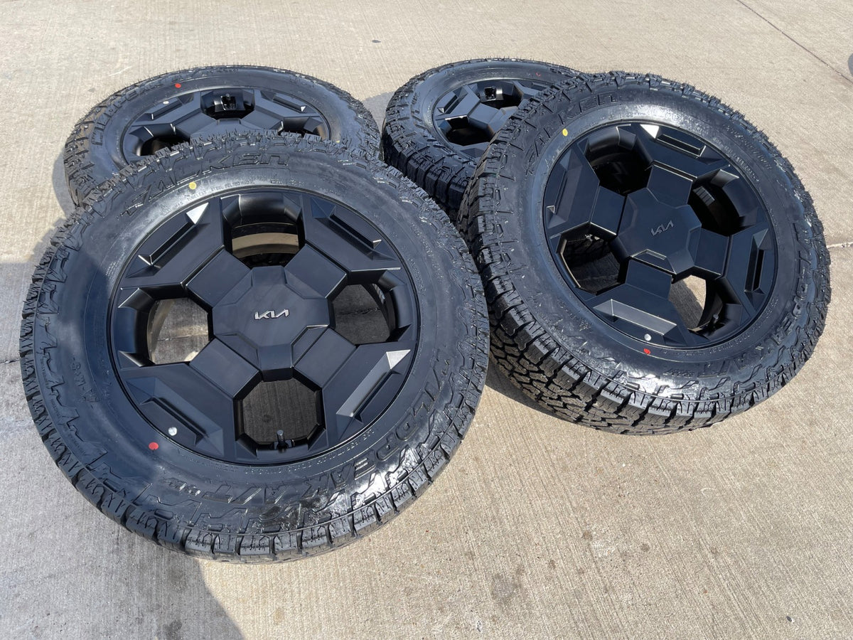 17" Kia Sorento X-PRO OEM wheels rims Telluride Sedona SET NEW FALKEN A/T4