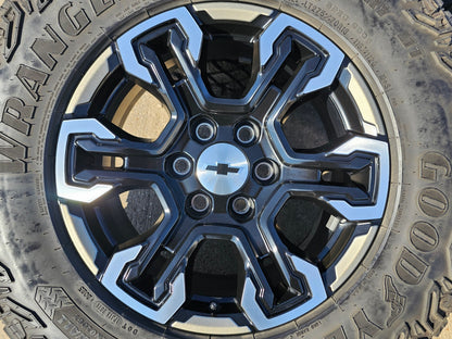 18" Chevy Silverado ZR2 Tahoe TRAIL BOSS Sierra OEM 95415 wheels rims GOODYEAR