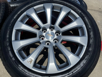 22" Chevy Silverado High Country OEM 5922 wheels rims Tahoe SET