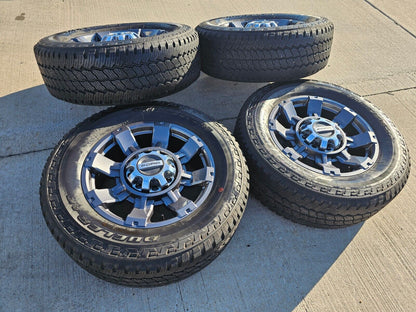 20" Ford F-250 F-350 OEM gray Lariat wheels rims 10296 tires 2024 2025 NEW