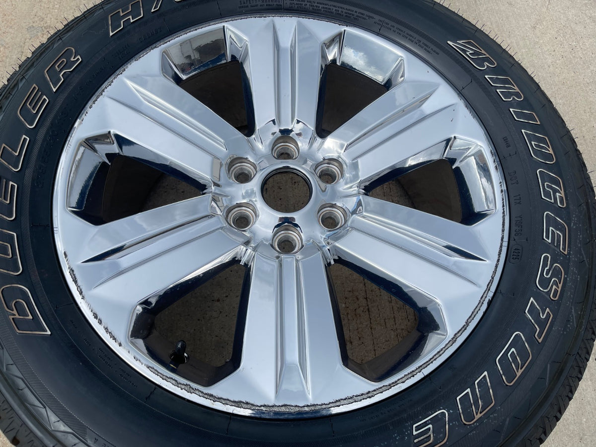 20" Ford F-150 Expedition OEM 10171 Lariat rim wheel tire CHROME single spare
