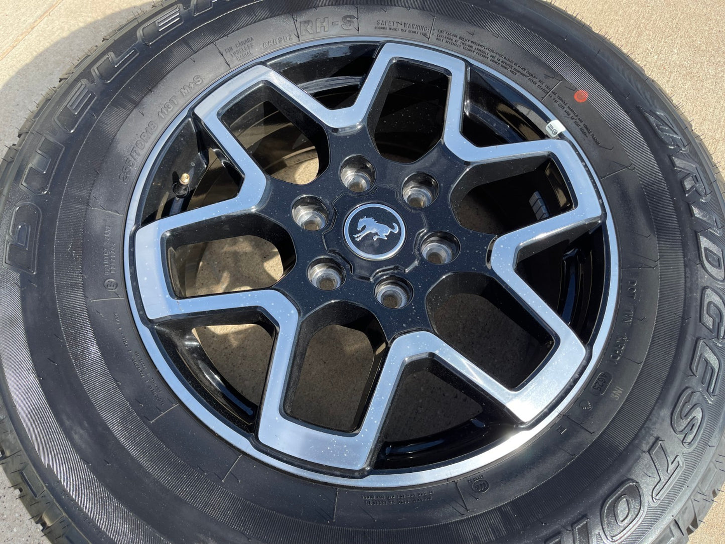18" Ford Bronco wheel rim 95213 10389 Ranger spare 2022 2023 2024 2025 2026 NEW