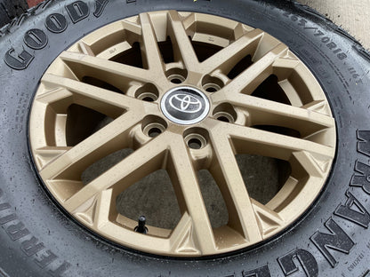 18" Toyota Tundra TRD OEM wheels rims 75281 Sequoia LX600 BRONZE 2025 2026 NEW