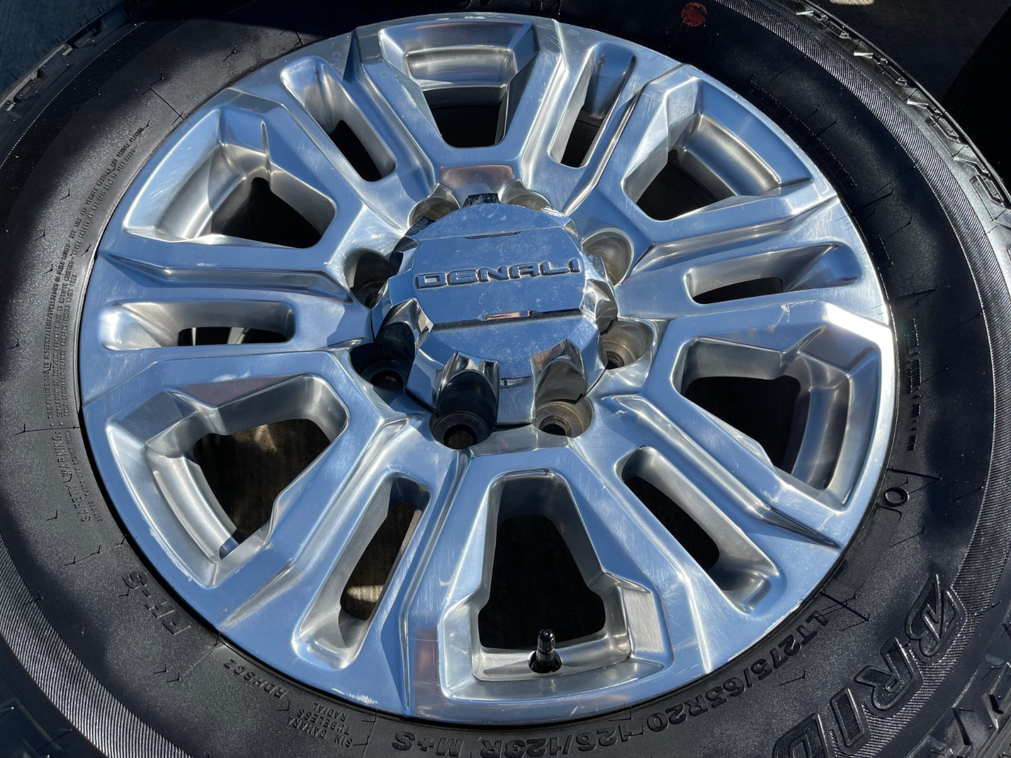 20" GMC Sierra Denali 2500 3500 OEM 5957 spare wheel rim tire FALKEN A/T3 NEW