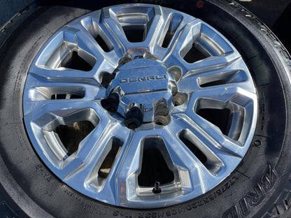 20" GMC Sierra Denali 2500 3500 OEM 5957 spare wheel rim tire FALKEN A/T3 NEW