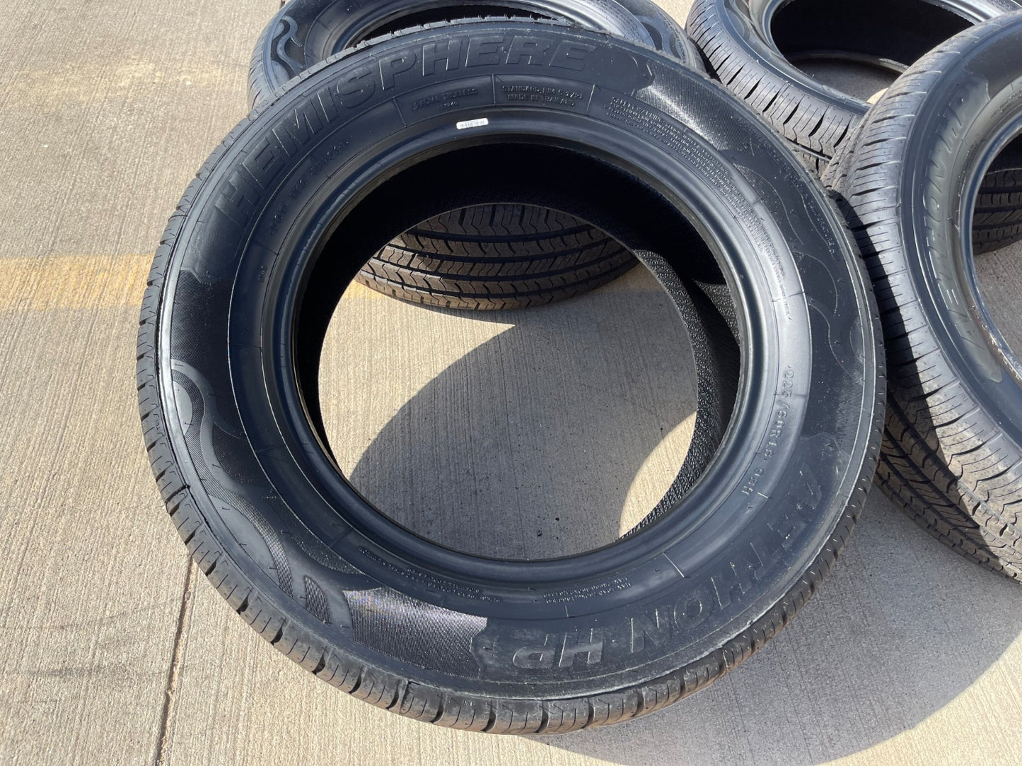 (4) 225/60/16 Hemisphere Aethon H/P tires SET 98H M+S 225/60r18 NEW