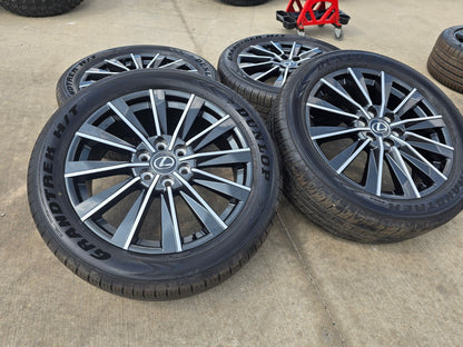 22" Lexus GX550 OEM wheels rims Toyota Land Cruiser Tundra 78519 LX600 2025 NEW