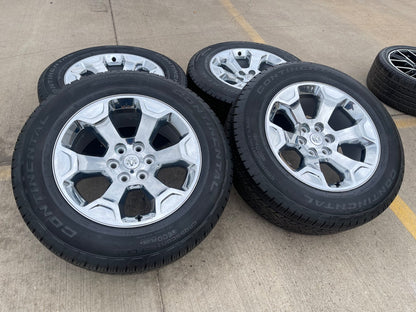 20" Dodge Ram 1500 OEM Laramie CHROME 2680 wheels rims 2022 2023 2024 2025 2026