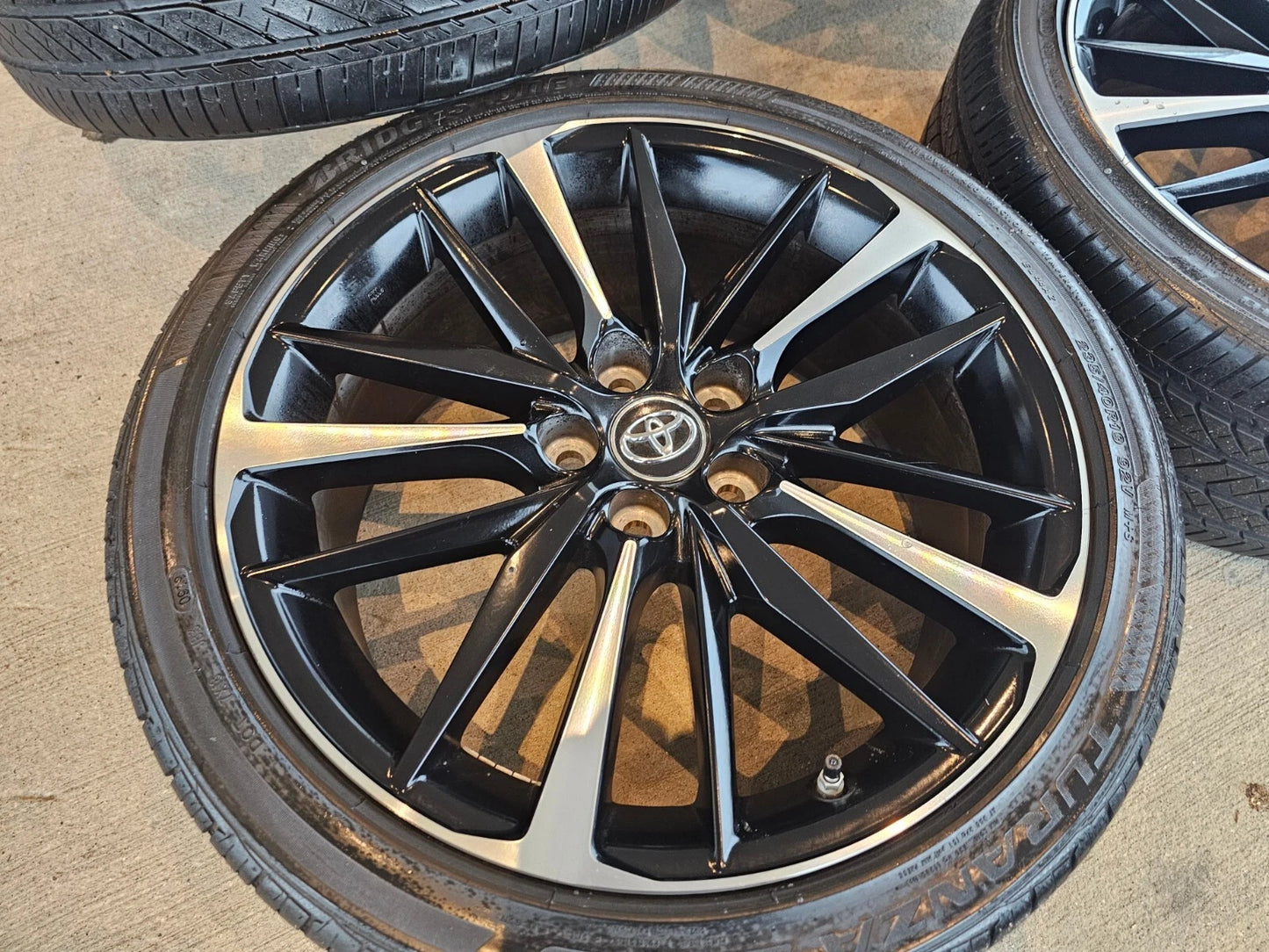 19" Toyota Camry OEM TRD black wheels rims 75222 Avalon Lexus