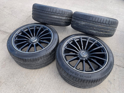 20" Mercedes AMG GT GT43 GT53 OEM 85786 85788 wheels rims tires CONTINENTAL