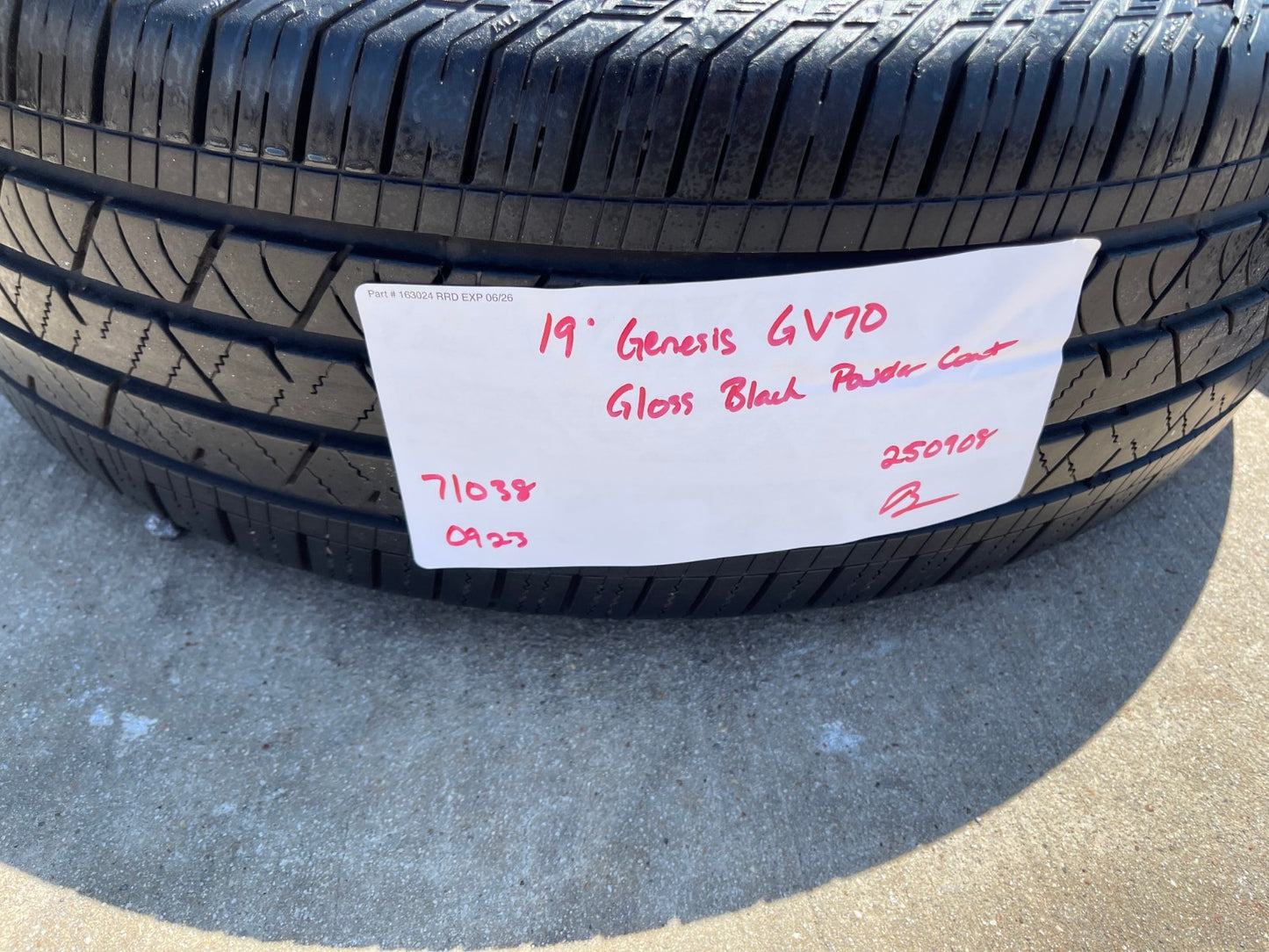 19" Hyundai Genesis GV70 GV80 GV90 OEM 71038 wheels rims 2022 2023 2024 2025