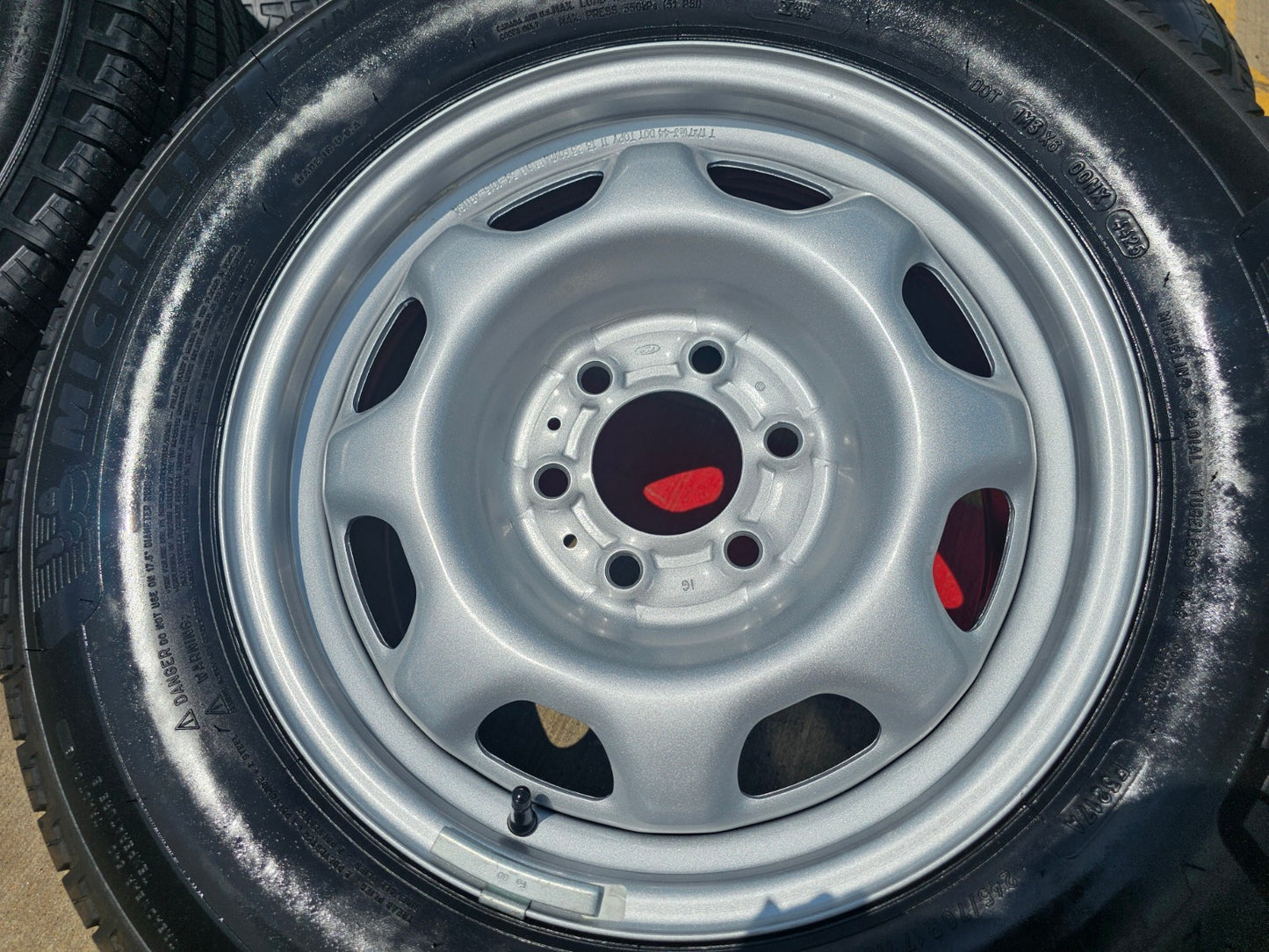 17" Ford F-150 OEM rims wheels 3857 steel 2025 2026 2027 MICHELIN HUGE SALE NEW