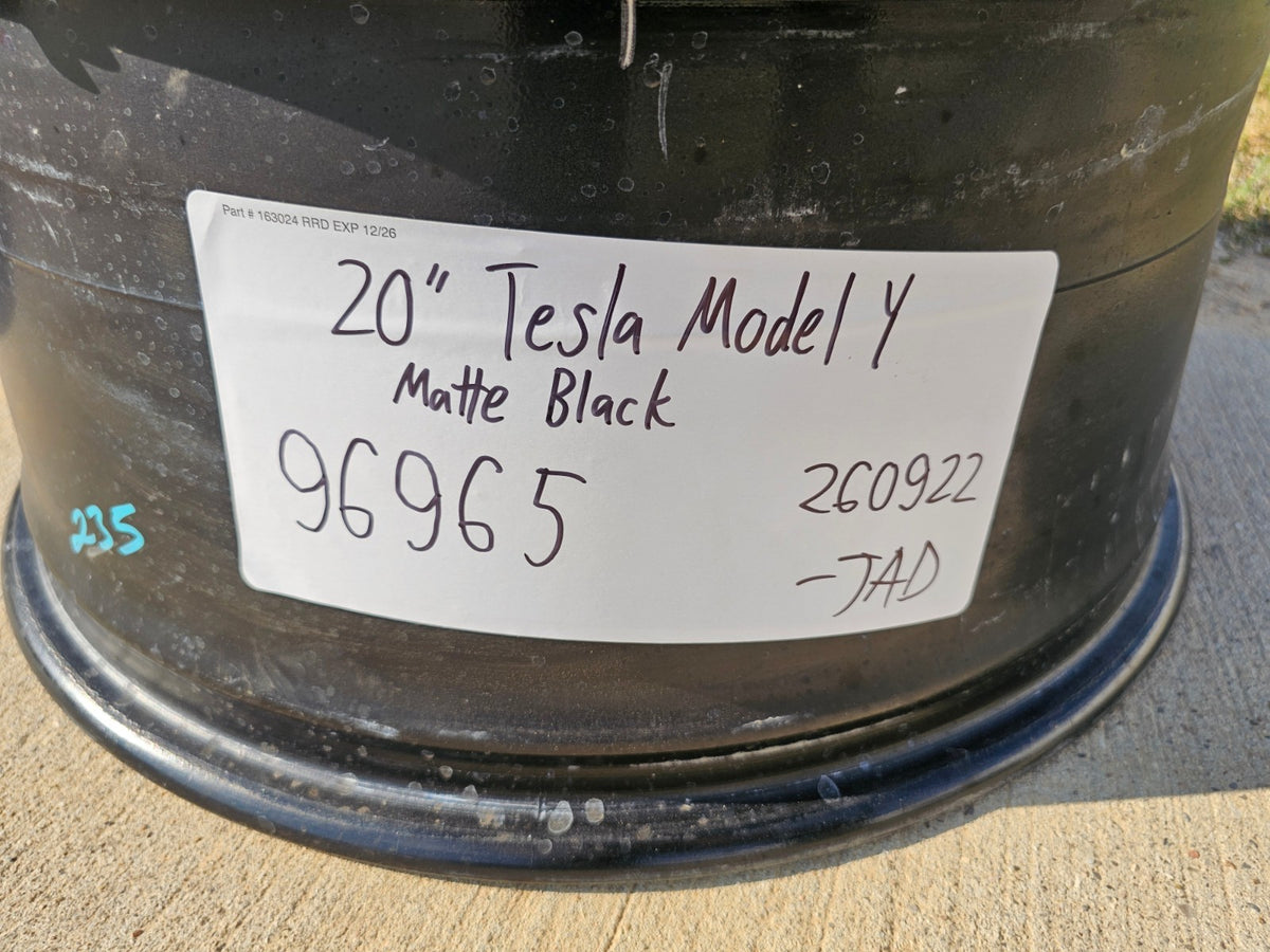 20" 20x9.5 Tesla Model Y OEM INDUCTION 96965 wheel rim 2021 2022 2023 2024 2025