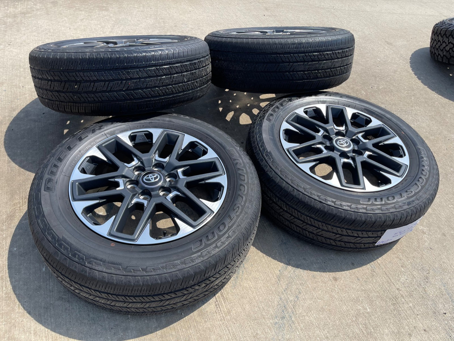 20" Toyota Tundra TRD wheels rims OEM TSS # 75276 95295 Sequoia SET BRIDGESTONE