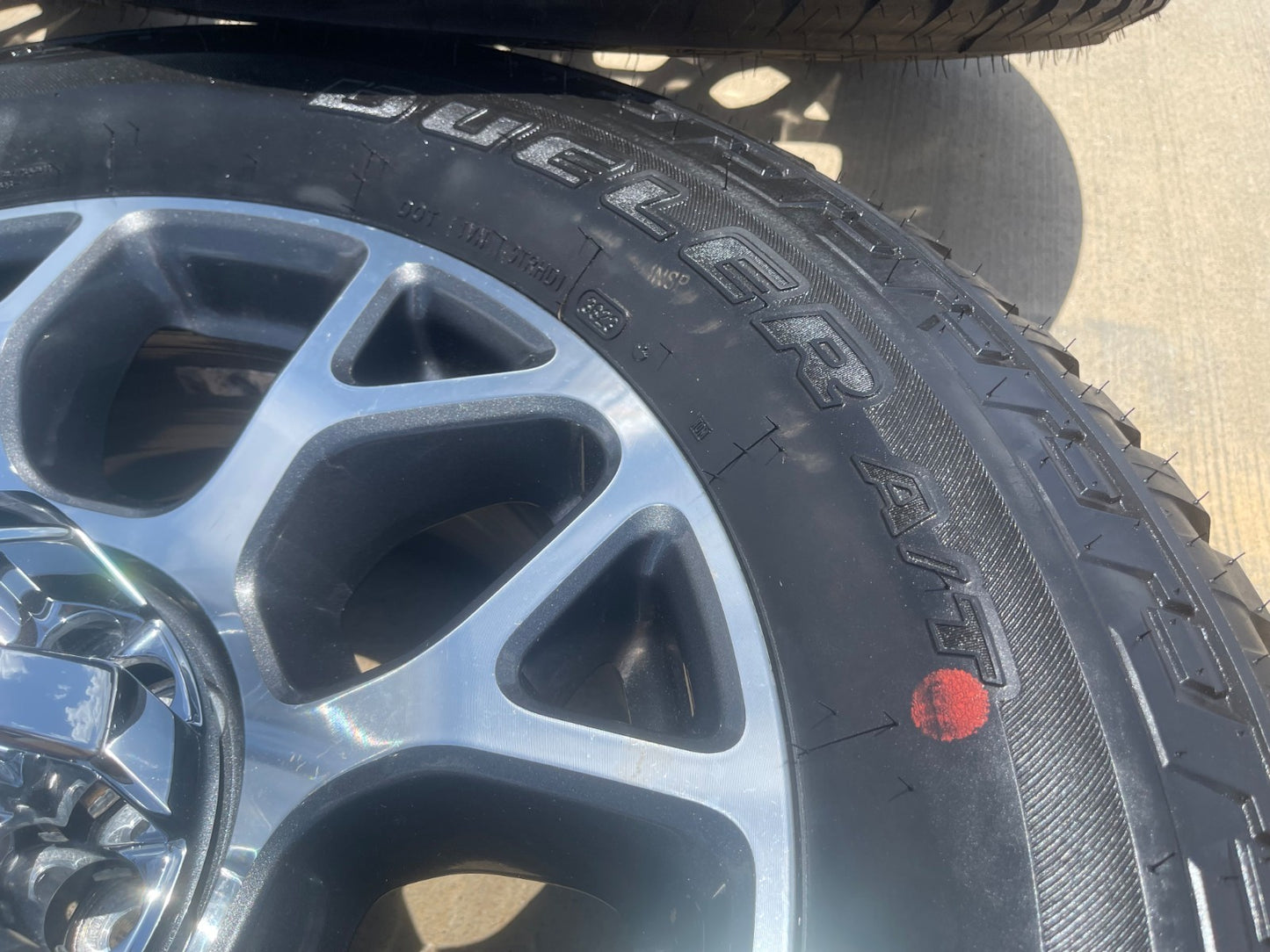20" Ford F-250 F-350 OEM Lariat wheels rims 10292 tires SET BRIDGESTONE A/T