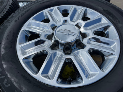 20" Chevy Silverado High Country LTZ 2500 3500 OEM wheels rims MICHELIN