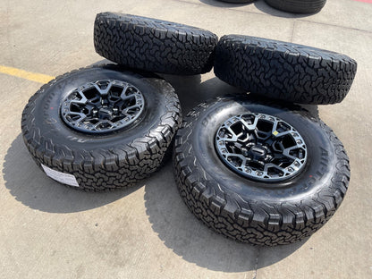 17" Ford F-150 Raptor R OEM BEADLOCK rims wheels BFG 37" tires 2026 2027 NEW