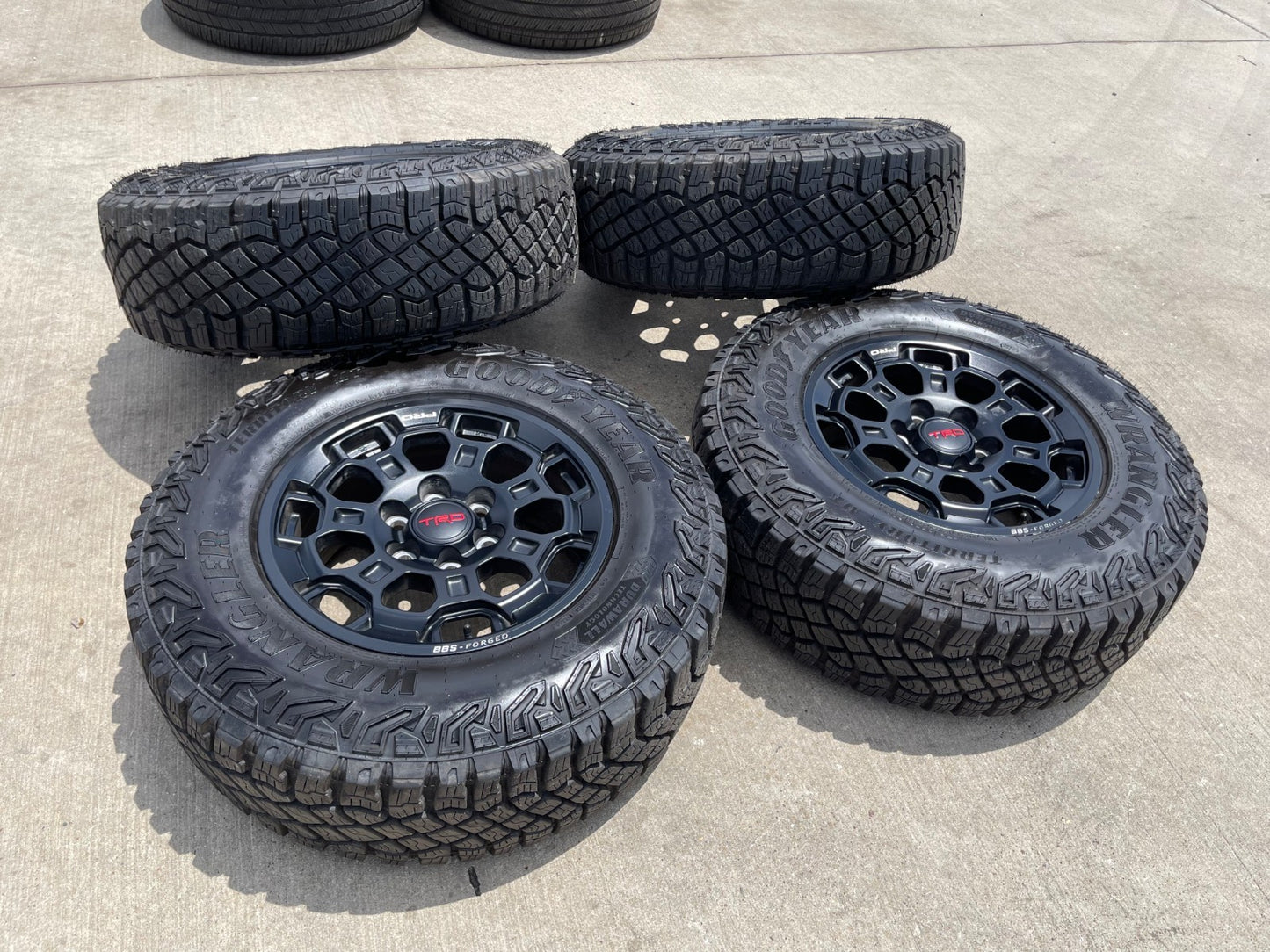 NEW 18" Toyota Tundra TRD BBS FORGED OEM wheels rims Sequoia #95458 2022-2027