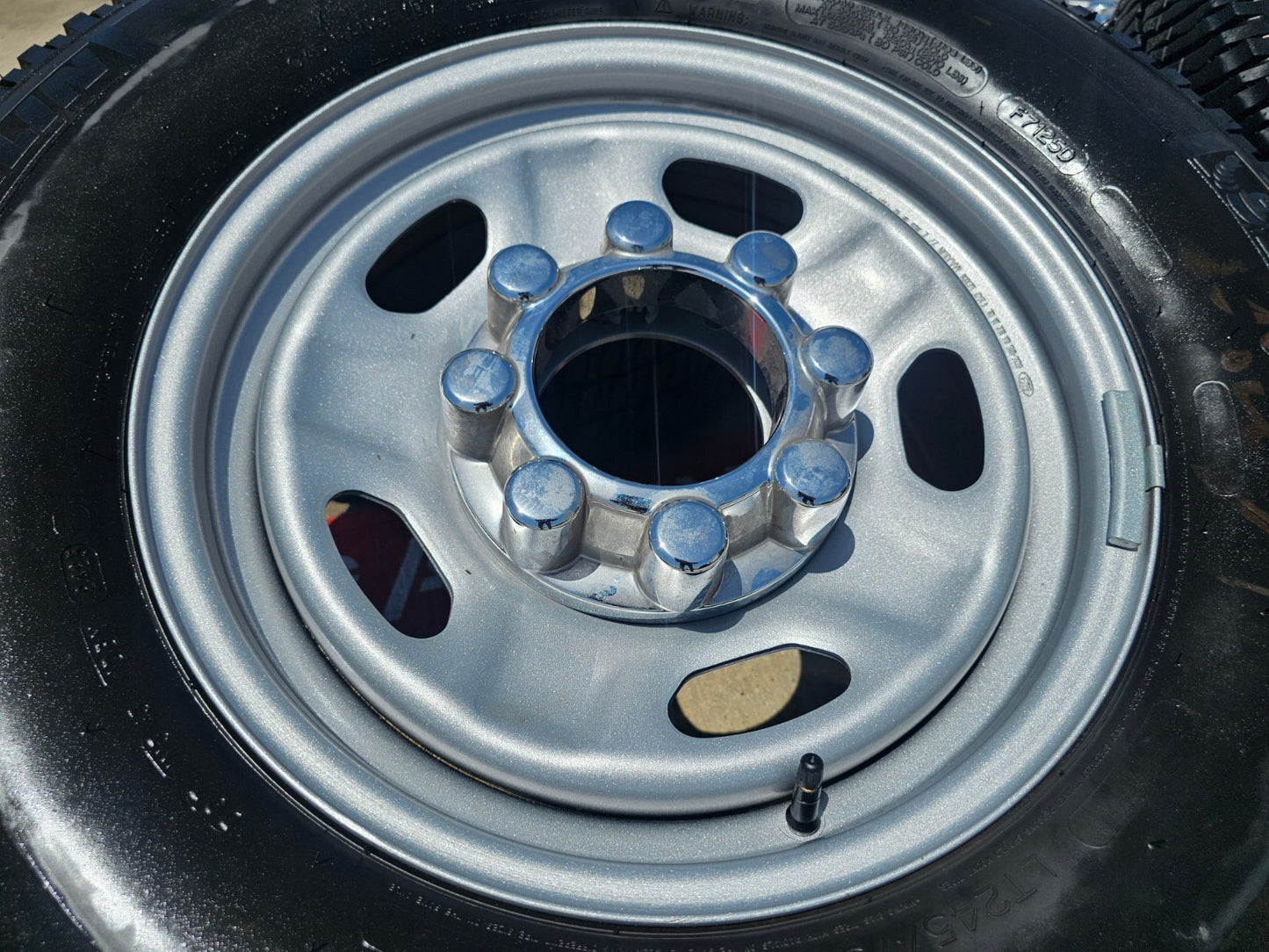 17" Ford F-250 F-350 OEM 3828 wheels rims SET 2024 2025 2026 MICHELIN A/T2 NEW
