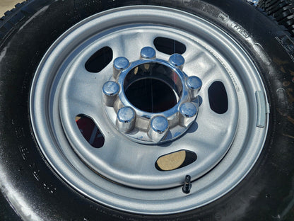 17" Ford F-250 F-350 OEM 3828 wheels rims SET 2024 2025 2026 MICHELIN A/T2 NEW
