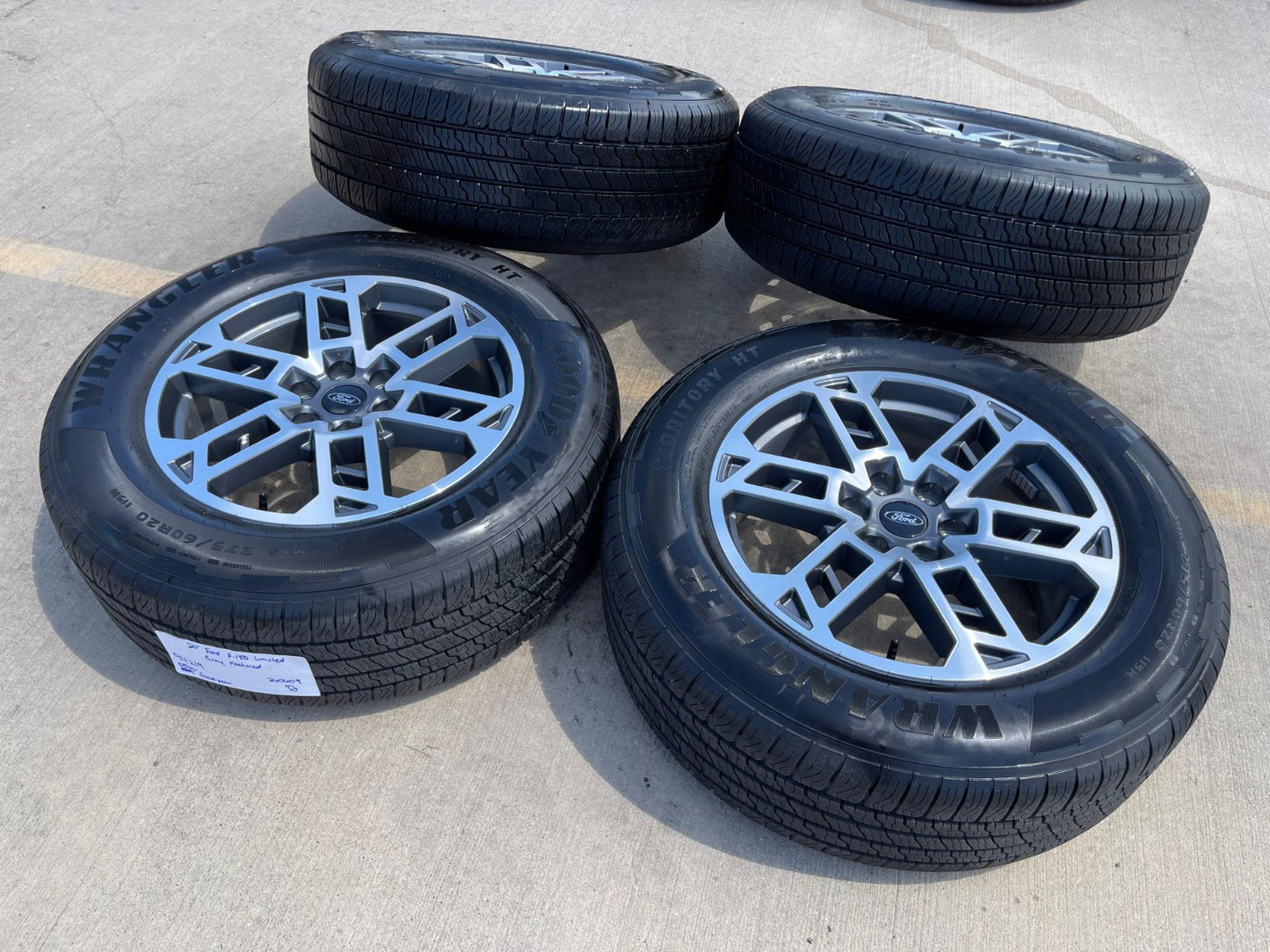 20" Ford F-150 LARIAT Limited OEM 94219 rims wheels Expedition SET 2004-2027
