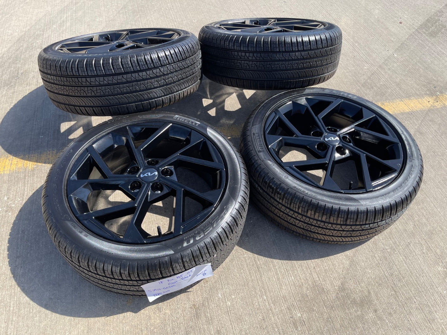 18" Kia K4 K5 OEM wheels rims 74873 Stinger Forte tires SET 2025 2026 2027 NEW