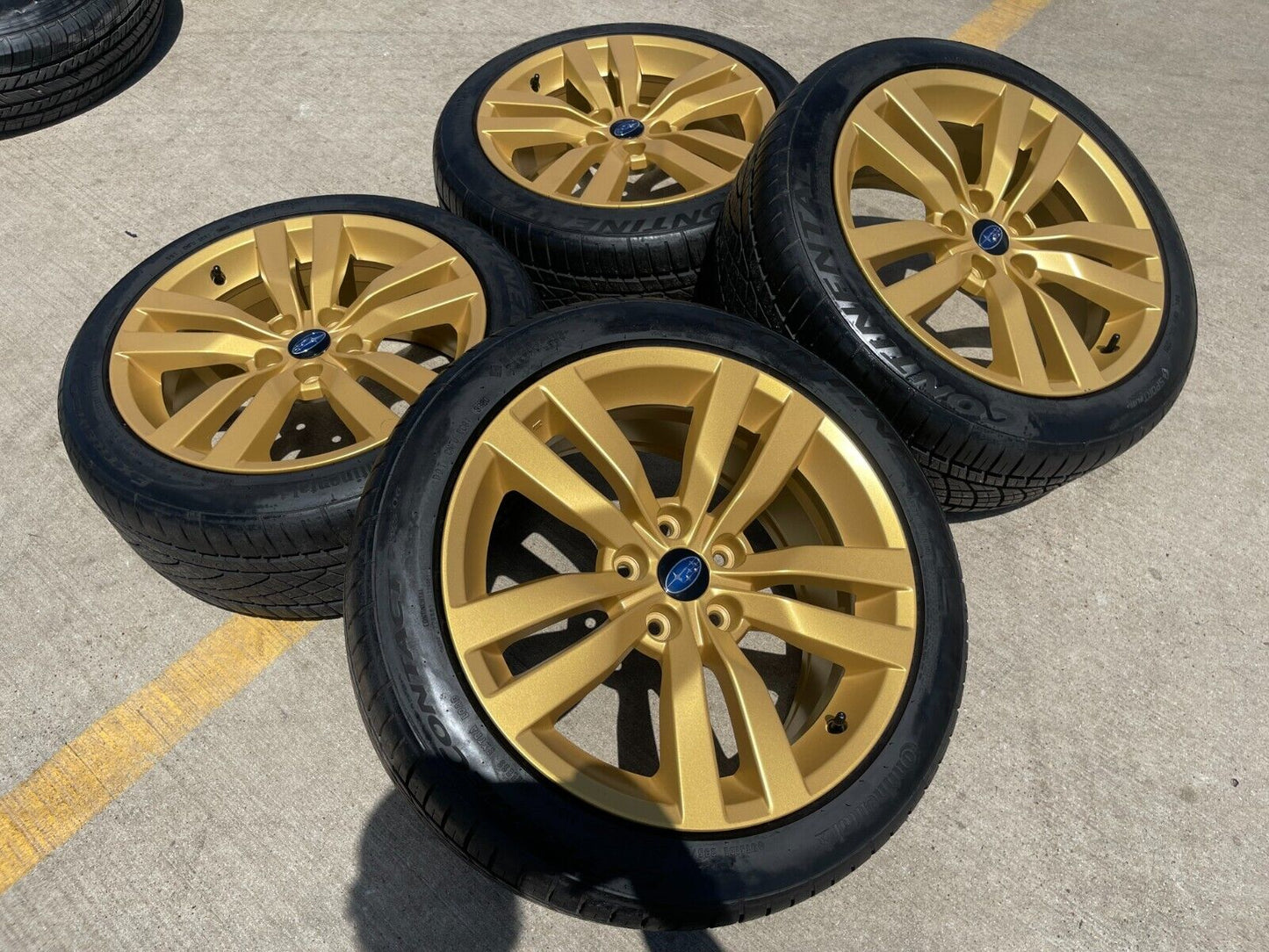 18" Subaru Outback Legacy Forester OEM wheels rims 68801 tires NEW