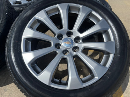 22" Chevy Silverado High Country OEM 5922 wheels rims Tahoe BRIDGESTONE SET