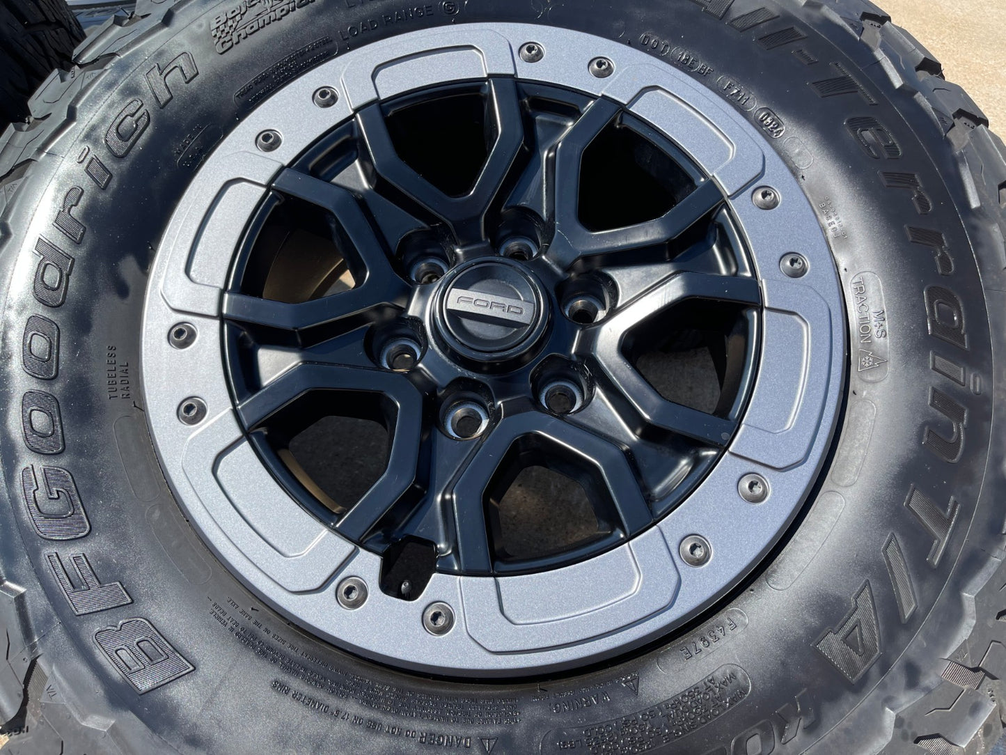 17" Ford Ranger Raptor Beadlock wheels rims Bronco 2024 2025 2026 2027