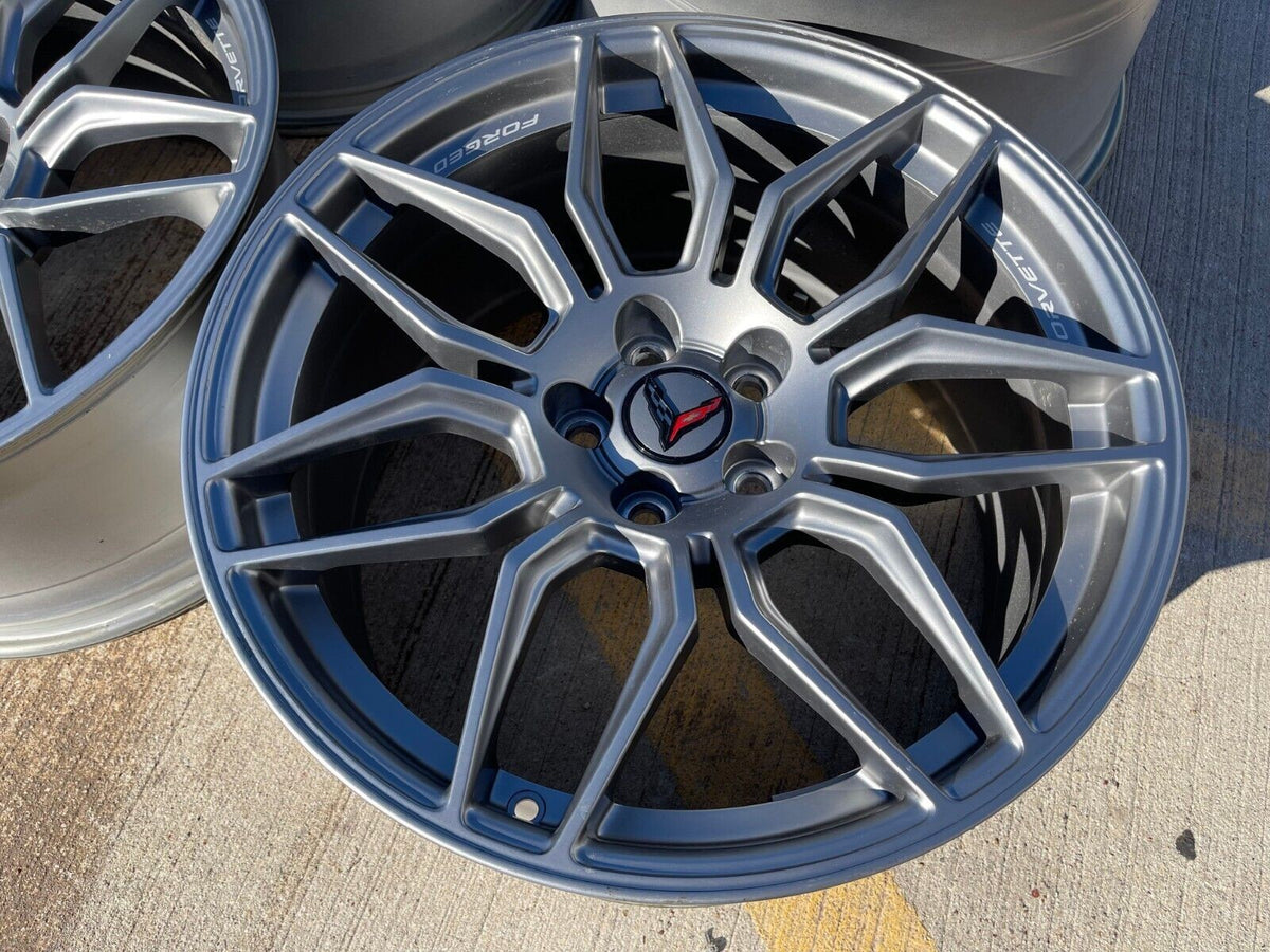 20" + 21" Chevy Corvette Z06 C8 OEM wheels rims 95580 95581 SET NEW