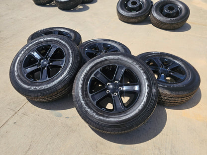 18" Jeep Wrangler Sahara OEM 9221 9255 wheels rims 2020 2021 2022 2023 2024 2025