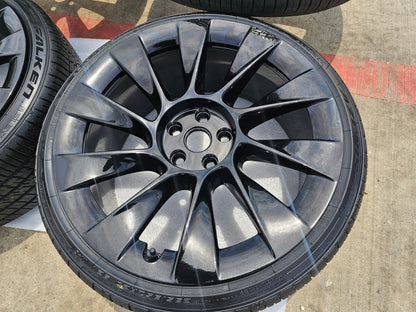 20" Tesla Model 3 OEM Uberturbine wheels rims tires 2021 2022 2023 2024 2025 NEW