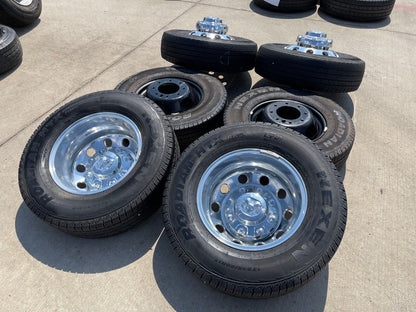 17" Dodge Ram 3500 Dually Laramie 8x200 wheels rims 2701 2702 OEM 2022 2023 2024