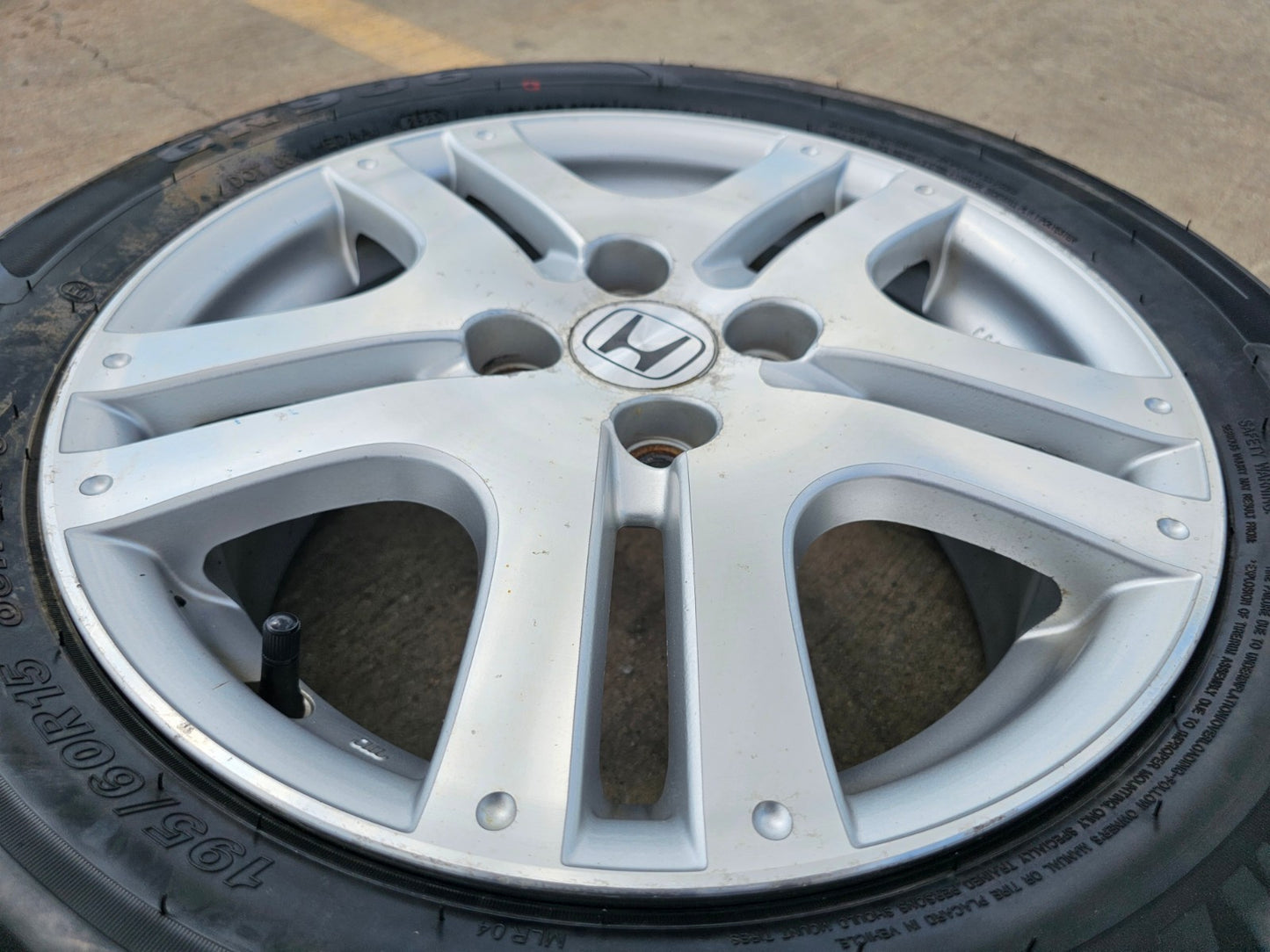 15" Honda FIT wheel rim OEM 63917 tire 2005 2006 2007 2008 2009 2010 IRONAMN NEW
