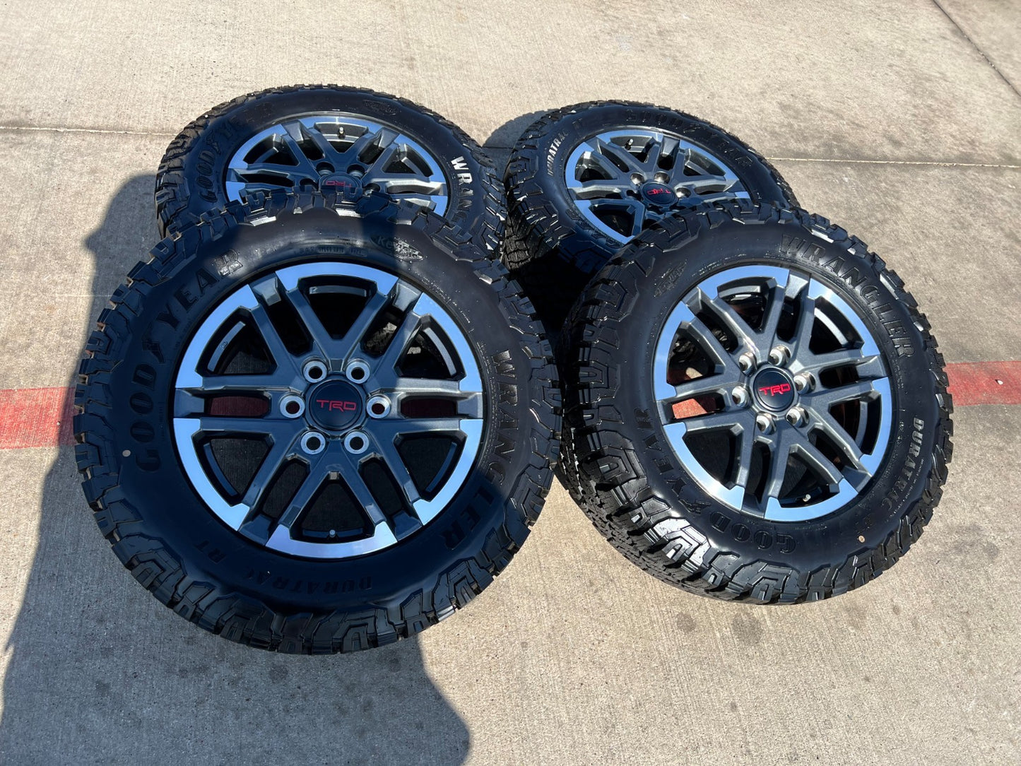 18" Toyota Tacoma 4Runner TRD OEM 10641 wheels rims 2026 NEW DURATRAC A/T